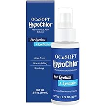 OCuSOFT HypoChlor Spray - Non-Irritating Hypochlorous Acid Spray & Eyelid Cleanser Solution to Remove Oil & Debris- 2 fl oz