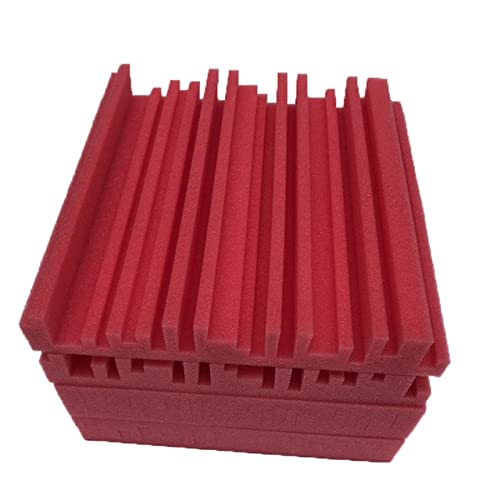 Pannelli Fonoassorbenti Rossi A Articoli Per Insonorizzazione Di Studi Di Registrazione - Foto 14