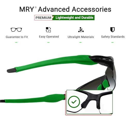 Image of Mryok Replacement Earsocks Nosepieces Kits for Oakley Flak 2.0 OO9295 / 2.0 XL OO9188 - Options