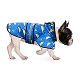 HDE Dog Raincoat Hooded Slicker Poncho for Small to X-Large Dogs and Puppies (Umbrellas & Boots, Medium)