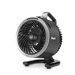 Shark FlexBreeze HydroGo Cordless Fan, Powerful Portable Fan with Misting, Indoor & Outdoor Cooling, Quiet & Durable, Compact & Lightweight, 5 Speed Settings, Charcoal FA050UK