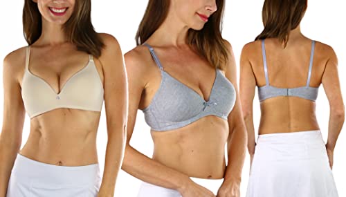 Image of ToBeInStyle Women's 6 Pack Random Selection Padded Support Bras - Sizes 30A to 46DDD