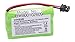 Produktbild vhbw NiMH Akku 700mAh (3.6V) für Handy, Smartphone, Telefon Hagenuk WP300, WP300X, SL300800 wie BT-589.