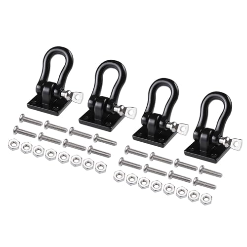 RCp[c For Traxxas For TRX4 For Axial For SCX10 D90 Gen8 RC N[[ J[ p[c 1/10 ^ g[[ obN tbN NC~O g[[ VbN (Blac