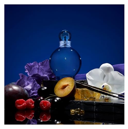 Miniatura 7 de Britney Spears Midnight Fantasy 100 ml, Eau de Parfum para Mujer | Fragancia Floral Ambarina y Afrutada, Notas de Ciruela Exótica, Iris Aterciopelado y Ámbar, Frasco Azul Medianoche