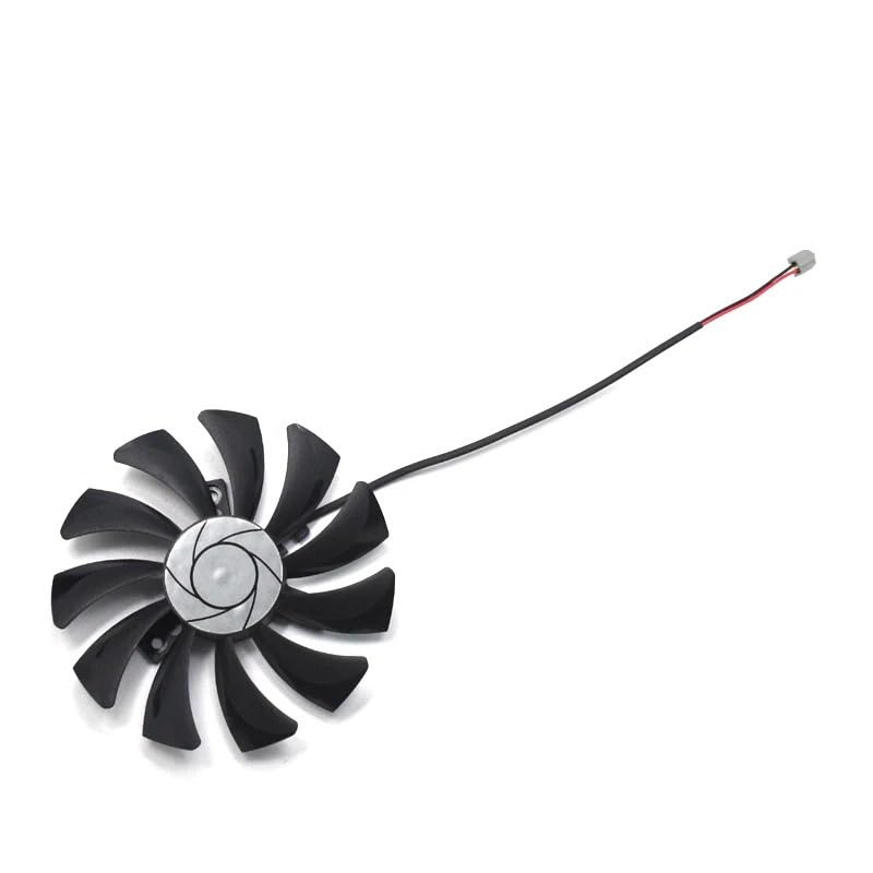 Graphics Card 85MM HA9010H12F-Z 2Pin Video Card Fan for GTX 1050 1050Ti OC Replacement Graphics Card GPU