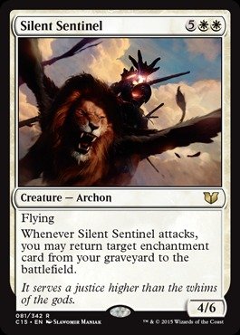 Magic The Gathering - Silent Sentinel (081/342) - Commander 2015