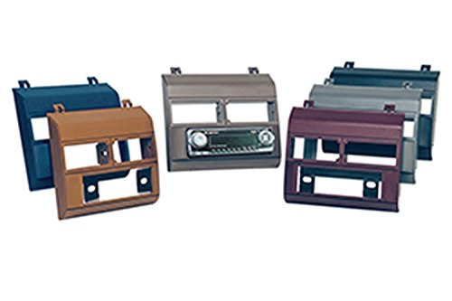 Scosche GM1482DBB Compatible with Select Chevy and GMC 1988-94 Full Size Trucks and 1992-94 Full Size SUV's Single DIN Dash Kit Full Panel (Dark Blue)