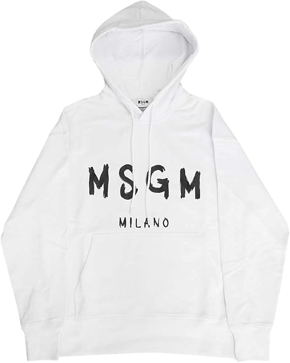 Amazon Co Jp エムエスジーエム Msgm トレーナー 00mm515 0000 Sweat メンズ 01 Optical White Sizem 並行輸入品 ファッション