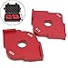 Produktbild SONSAN 2 Stück Holzplatten-Radius Quick-Jig Router Tisch-Bits Jig Eckvorlagen Kit Holzbearbeitung Werkzeug