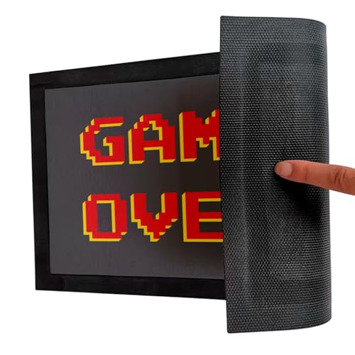 Game Over paillasson de decoration interieure tapis d'entree cadeau geek 8 bits - 5
