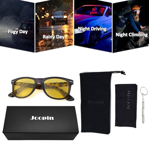 Image of Joopin Square Sunglasses Polarized UV400 Designer Sun Glasses Men Women