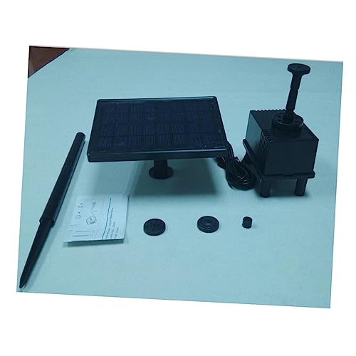 CIMAXIC H Solar Powered Water Pump for Aquarium Fishpond and Fountain Use Submersible Water Pump and Decoration