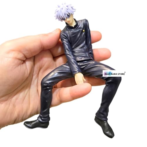 Image of Blue Aura Anime Action Figure Height-15.5cm Collectible | Go-jo Glare Noodle Stopper
