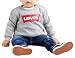 Levi's Kids Batwing crewneck sweatshirt Baby Jungen Grey Heather 9 Monate