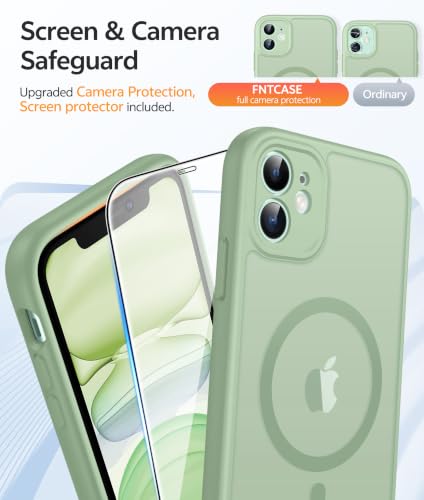 Image of FNTCASE for iPhone 11 Phone Case, Fit for Magsafe, Full Camera Protection