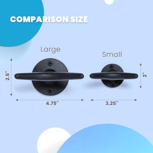 Claimed-Corner-Cast-Iron-Coat-Hooks-Boat-Cleat-Nautical-Marine-Entryway-Decor-Multi-Purpose-Hat-Towel-Hanging-Hook-Durable-Rust-Resistant-Includes-Mounting-Hardware-4-Pack-Small-Black Claimed Corner Cast Iron Coat Hooks Boat Cleat Nautical Marine Entryway Decor Multi Purpose Hat Towel Hanging Hook Durable Rust Resistant Includes Mounting Hardware 4 Pack Small Black