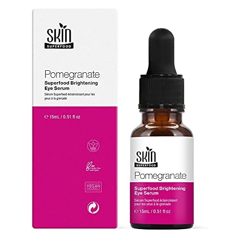 SKIN SUPERFOOD Pomegranate Superfood Brightening Eye Serum 100% Natural and Vegan 15ml Cover