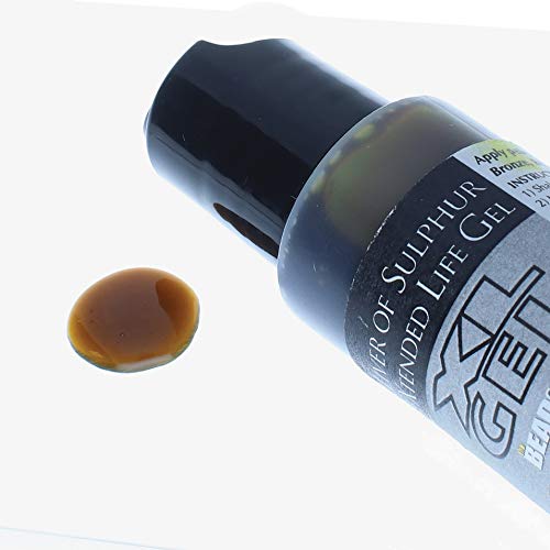 The Beadsmith XL Gel, Liver of Sulfur Extended Life Gel, 1 Fluid Ounce (29ml) Bottle, Apply a Patina Finish to Silver, Copper - Image 2