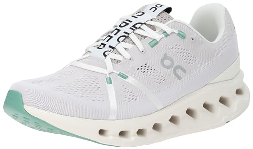 On Men's Cloudsurfer Sneaker, Pearl/Ivory, 10.5