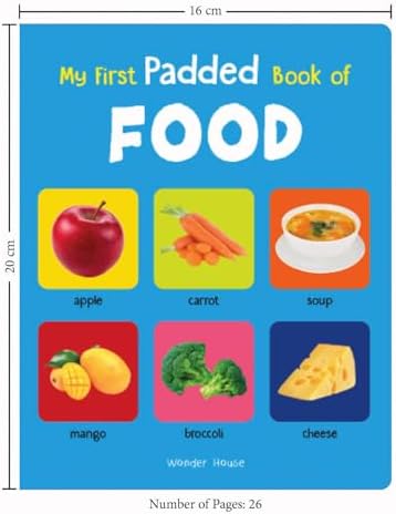 Wonder House Books My First Padded Of Food