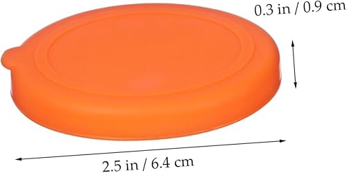 Miniatura 3 de Tapas redondas de silicona para almacenamiento de alimentos, repuesto para tarro de vidrio, tarro de miel, a prueba de fugas, fácil de limpiar