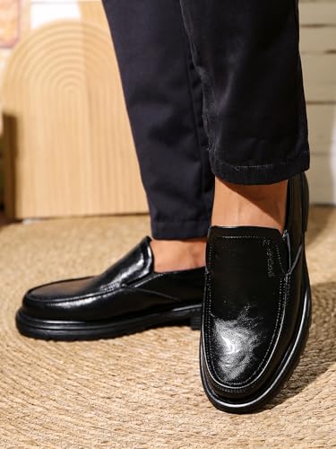 Men's eather Leather Loafers Dress Loafers Business Formal Shoes3