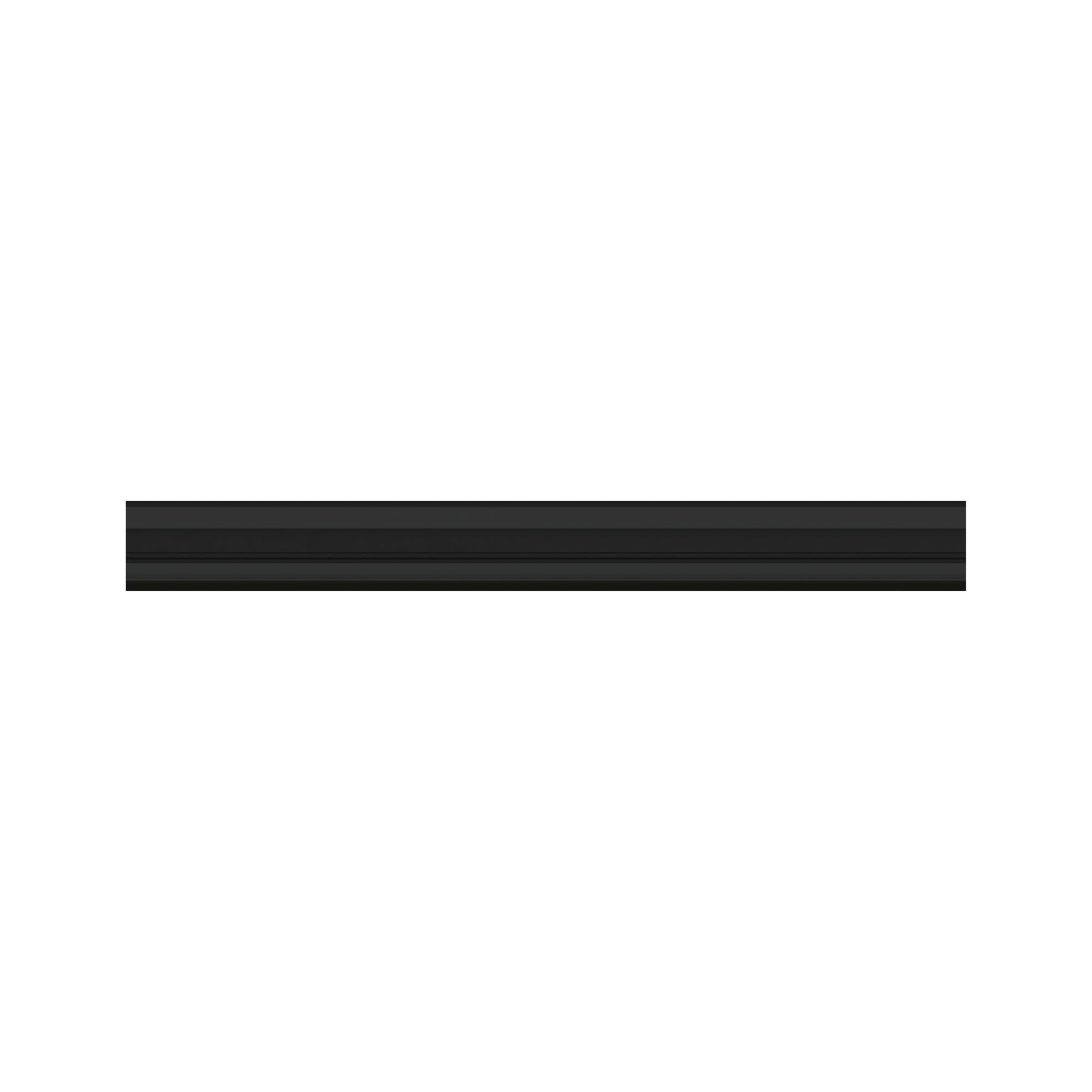Paulmann 91357 Schienensystem ProRail3 Schiene 2m 230V Schwarz max. 3.680 Watt Schienensysteme Deckenschiene Metall