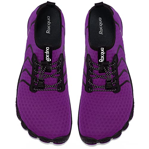Image of Racqua Water Shoes Quick Dry Barefoot Beach Aqua Sport Swim Surf Pool Hiking Diving Walking for Men Women