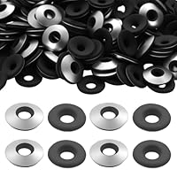 200 Stück EPDM Dichtscheiben Edelstahl Dichtungsscheiben Gummi Dichtungen, M6,3x16 mm Gummi Unterlegscheiben Gummischeiben, Dichtscheiben mit EPDM Beilagscheiben ür Schrauben Spenglerschrauben