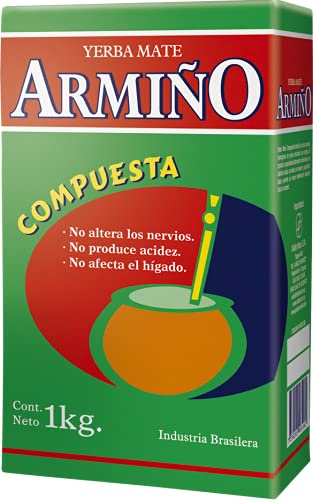 ARMIÑO Yerba Mate Compuesta Green, 1kg.
