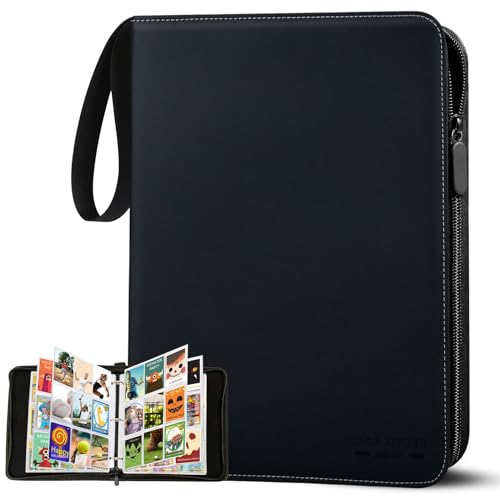 Sammelkarten Album Groß,40pcs Seiten 720 Karten Kapazität Sammelalbum Karten, Sammelmappe Ordner Buch Mappe für Spielkarten,Sportkarten,Als Geschenk Karten Heft für Jungen Mädchen Sammler Sammelkarten Album Groß,40pcs Seiten 720 Karten Kapazität Sammelalbum Karten, Sammelmappe Ordner Buch Mappe für Spielkarten,Sportkarten,Als Geschenk Karten Heft für Jungen Mädchen Sammler