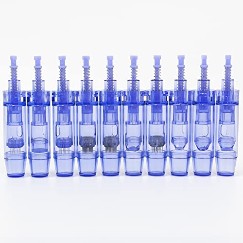 Image of SELWAY Ultima Derma Pen Replacement 12, 36 And NANO Pin Micro Needle Cartridge For A1 /A6 /M5 /M7 /N2 (Pack of 10, A1 Nano Round Needle)
