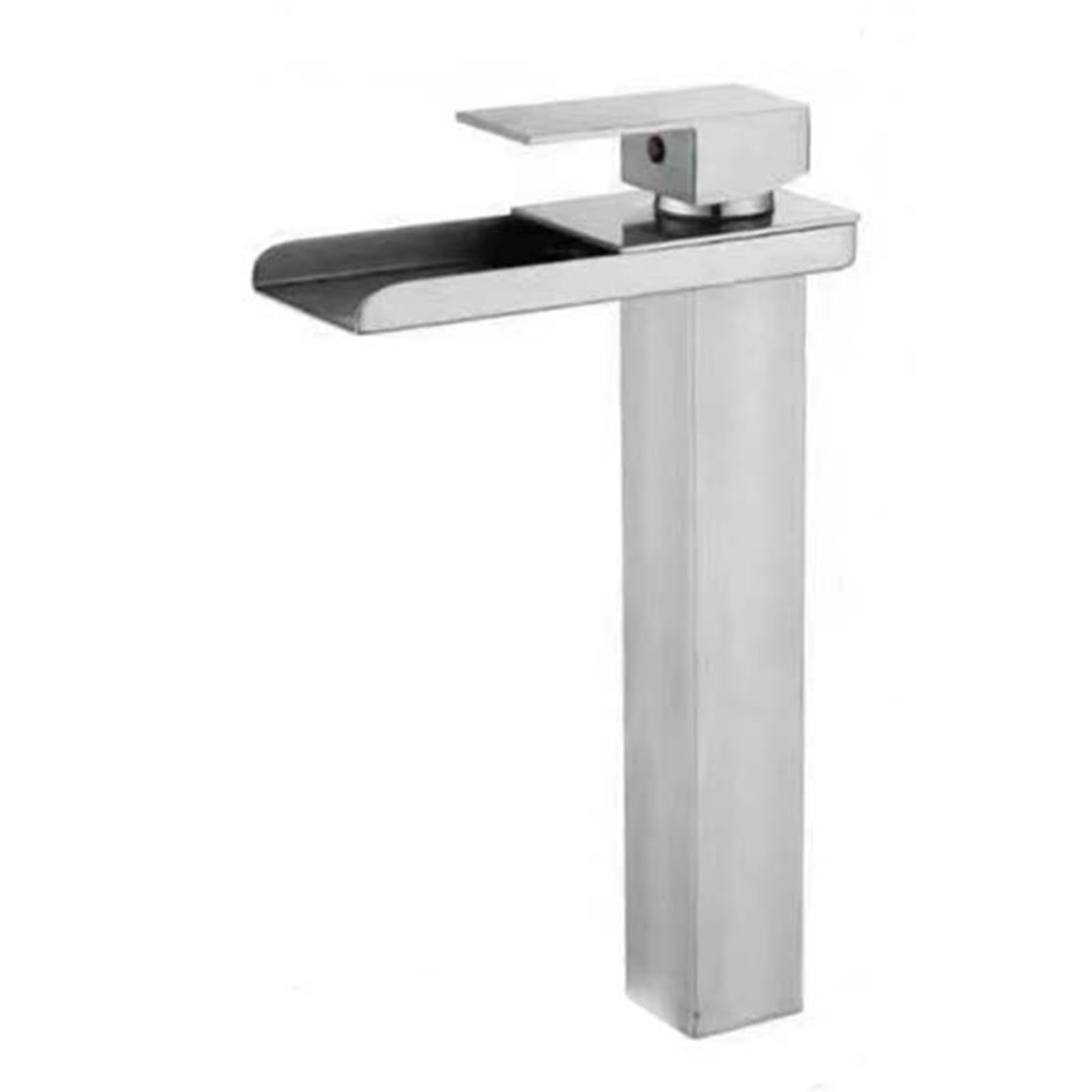 Mgnsjgyxn Drawing Waterfall Taps For Bathroom Sink Single Handle 1 Hole Tap Stainless Steel Basin Taps Mixers,,High