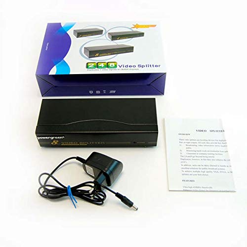 Splitter VGA 8 Salidas SPL-01008-VG con 450Mhz ideal para Pantallas de Información en Tiendas y Aulas