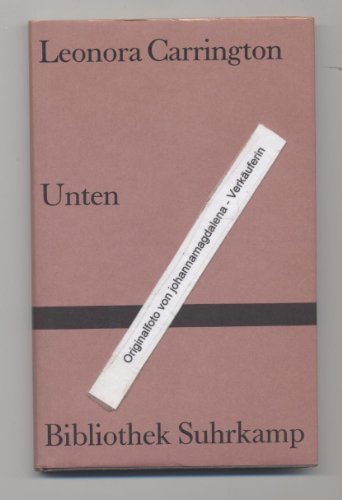 Unten (Bibliothek Suhrkamp)