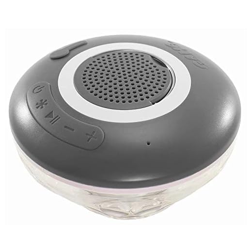 GAME 4312 New Speaker & Underwater Show Bluetooth Wireless Pool Speaker (Waterproof) with Disco Lights