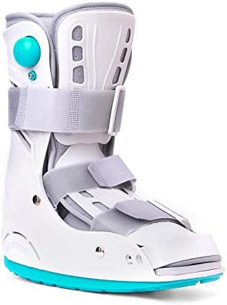 Walker Fracture Boot Air Cam Walker Brace Inflatable Walking Boot for Achilles Tendon Surgery, Acute Ankle Sprains, Broken Toe Foot, Post Op Care (Manual Inflation, L)