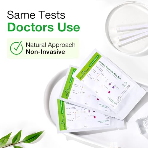 Image of Easy@Home UTI Test Strips Monitor Urinary Tract Bladder Infections, 15 Pack Quick Urine Test Kit Reliable Urinalysis Results, OTC Use (UTI-15P) | Monitor Urinary Tract Bladder Infections, Quick Urine Test Kit Reliable Urinalysis Results, OTC Use (UTI-15P)