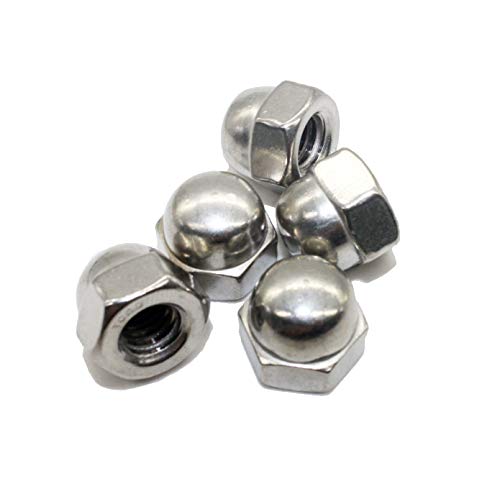 DIN 1587 Cap nut A2 Stainless Steel M3M4M5M6M8M10M12M16M20, M10-(10 Stück)