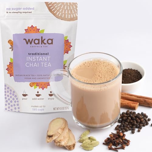 Té tradicional chai en polvo y café instantáneo bulk miniatura 2