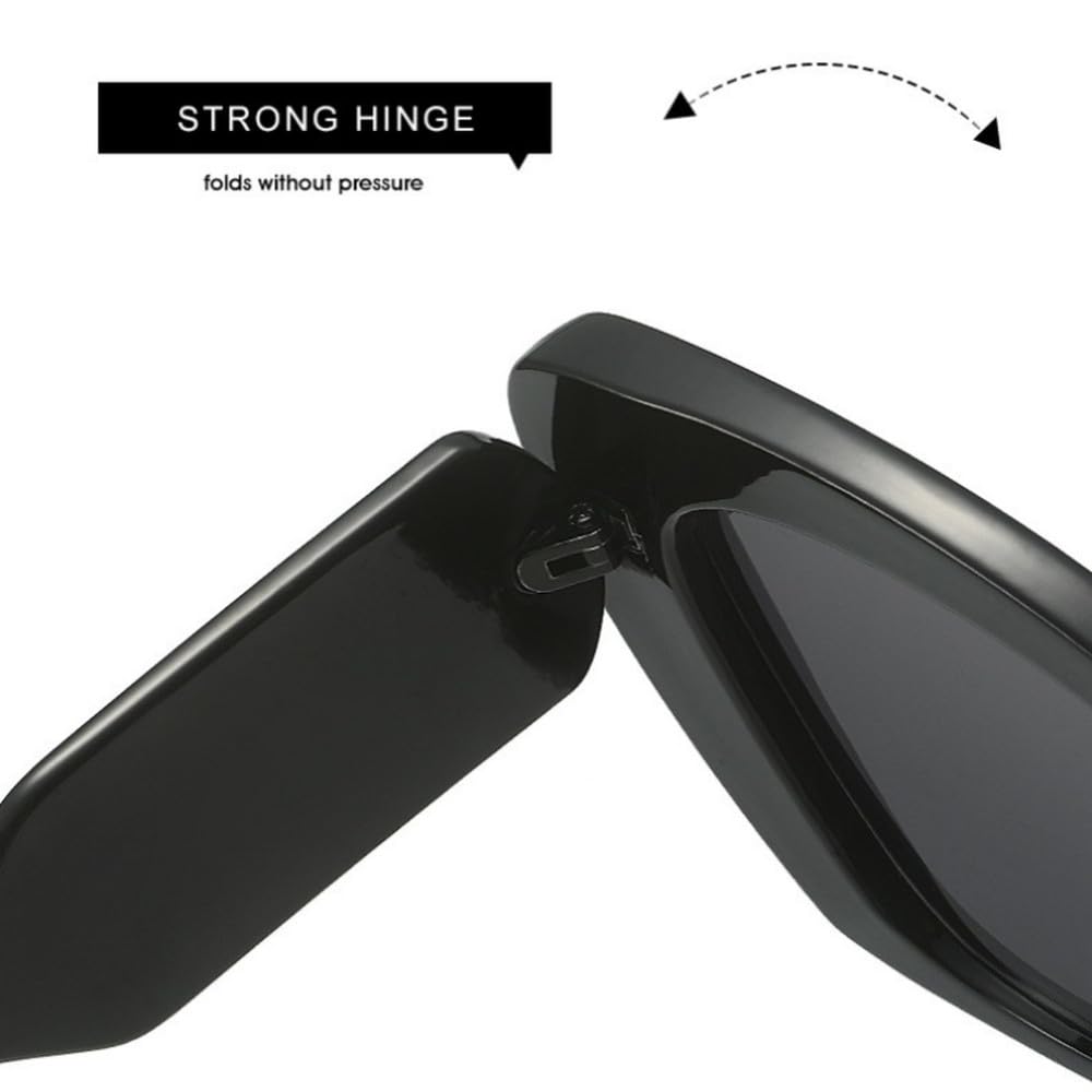 Gafas de sol estilo ojo de gato de moda para mujer y hombre, estilo vintage, para fotografía callejera, v