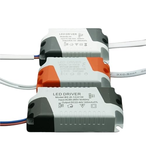 Transformateur LED tricolore 220V avec régulation de courant stable 300mA - 4