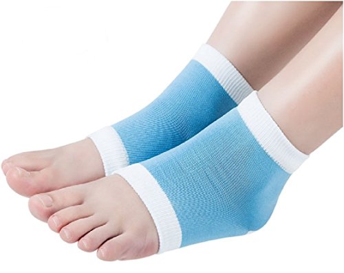 Open Toe Gel Silky Socks for Foot Therapy & Theraputic Moisturizing Foot Socks