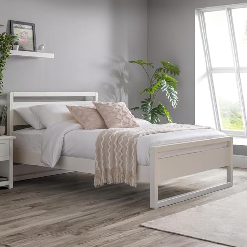 Julian Bowen Venice Bed 90Cm - Surf White
