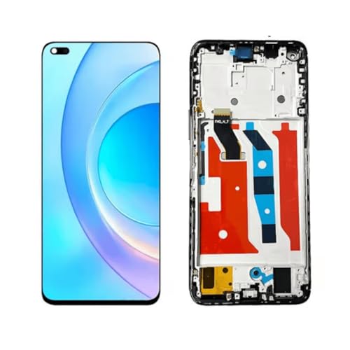 Écran LCD Huawei Honor X20 YOOOKOOO vitre tactile avec cadre bleu 6,7 pouces