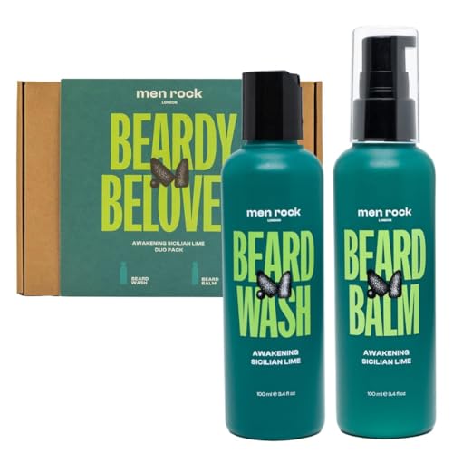 Coffret cadeau Men Rock London le rituel matin pour une barbe impeccable au bureau