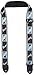 Fender Monogrammed Guitar Strap, 2in, Black/Light Grey/Blue