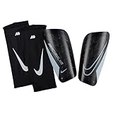 Nike Unisex – Erwachsene merc lite fa22 Schienbeinschoner, Black/Black/White, XL EU