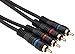 Produktbild DELOCK Kabel 2 x Cinch Stecker > 2 x Cinch Stecker 10,0 m koaxial OFC schwarz